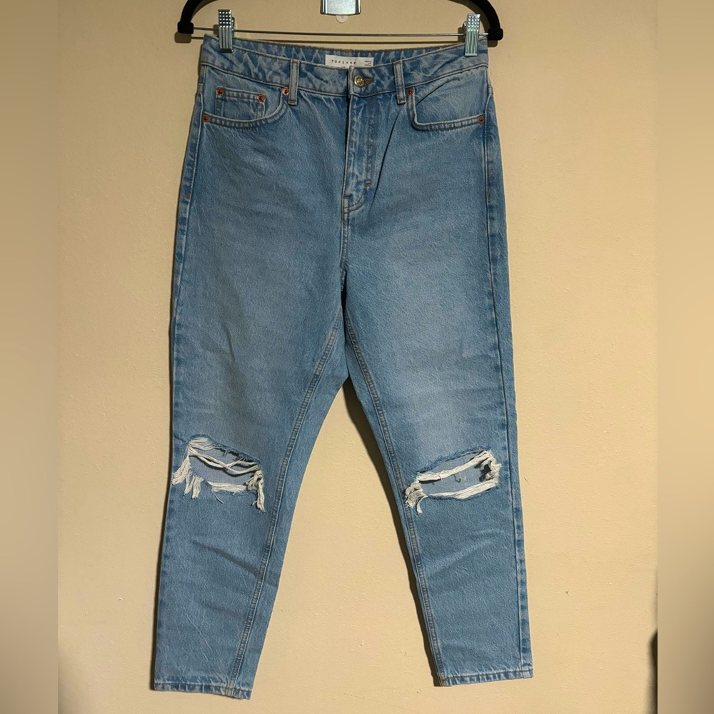 3 for $20 Mom Jeans - Distressed, Zipper Closure, Size 28